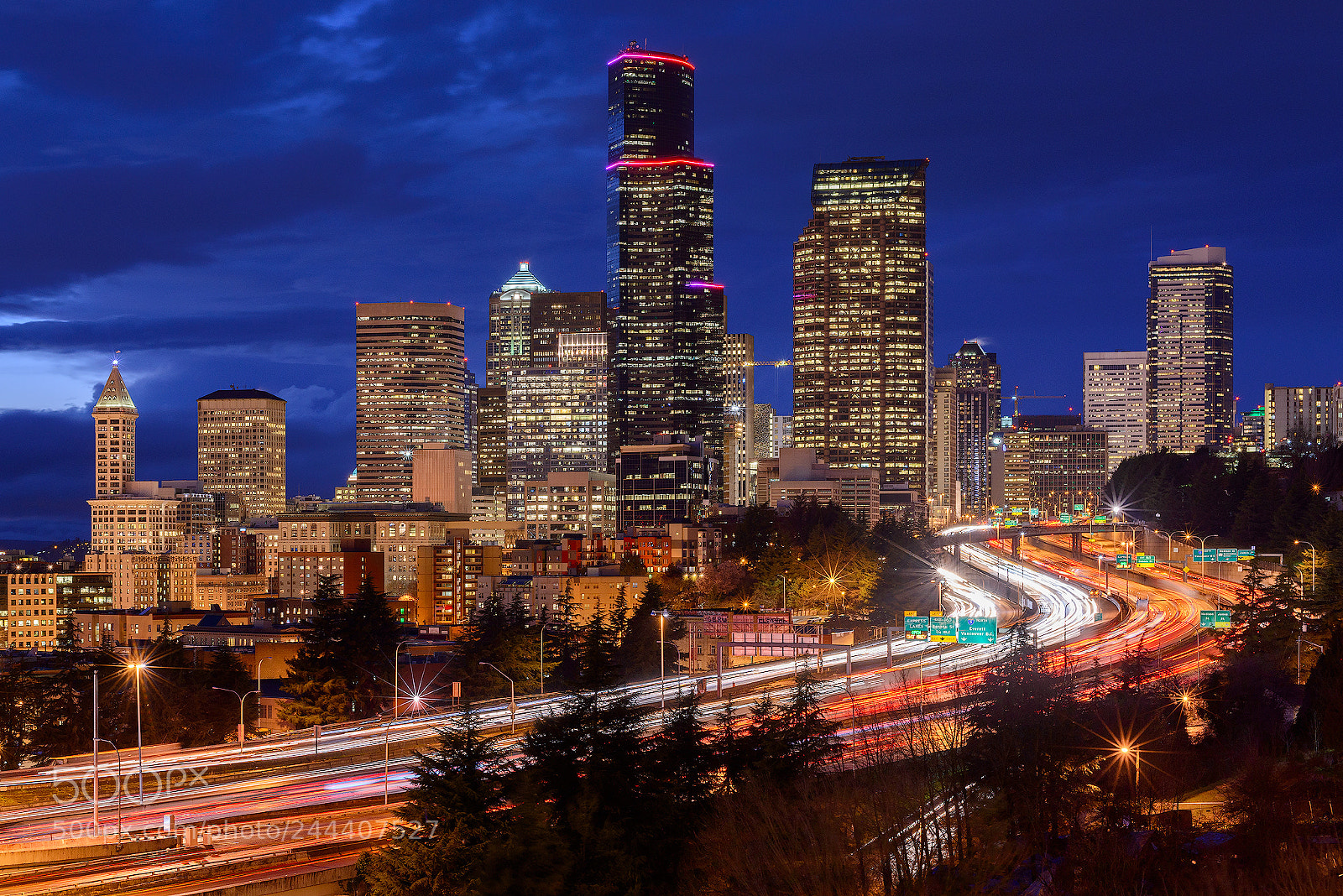 Nikon D800 sample photo. Rush hour at i-5 photography