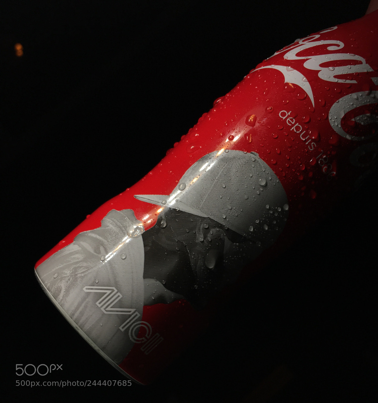 Apple iPhone 6s sample photo. Coca-cola x avicii photography