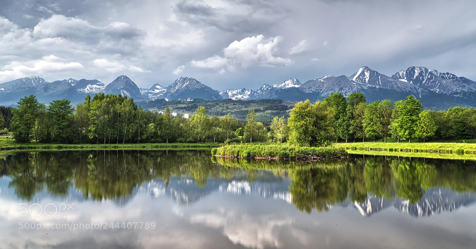 Nikon D610 sample photo. Tatras reflections photography