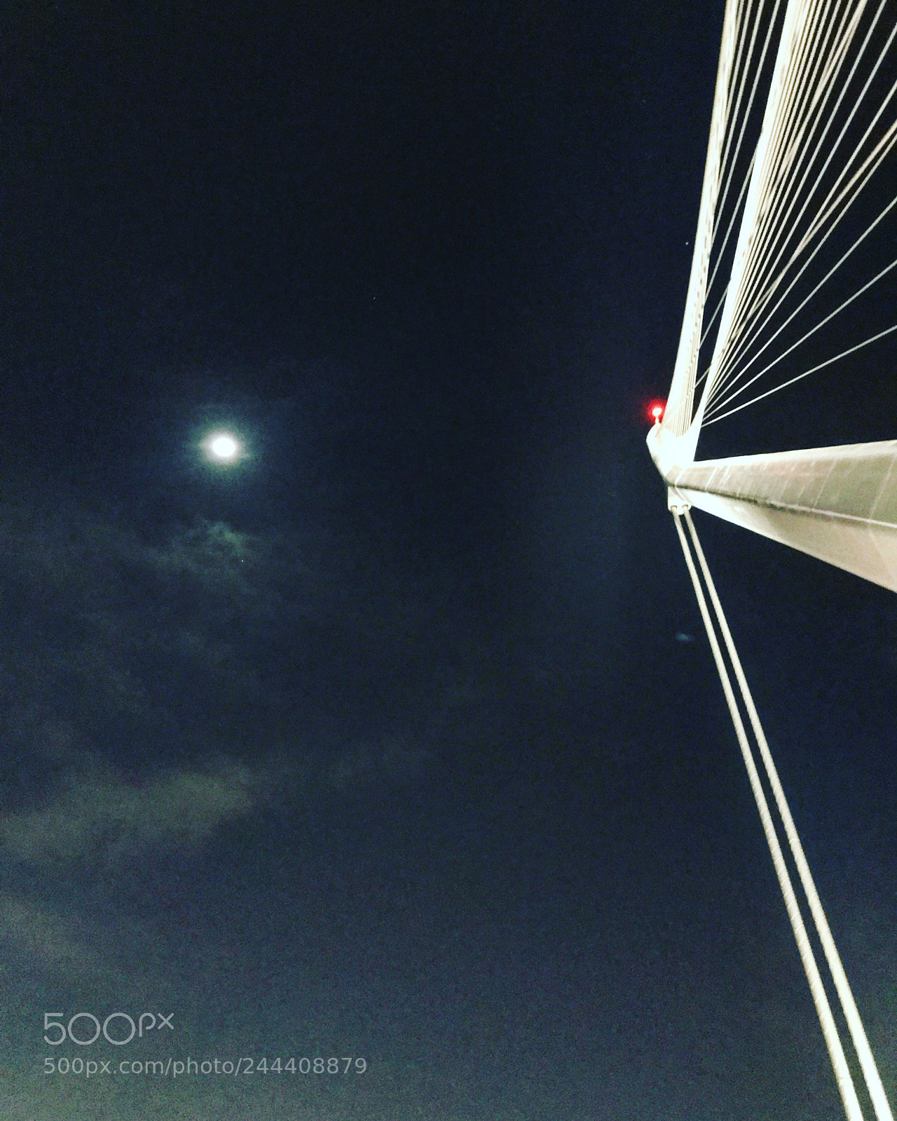Apple iPhone 7 sample photo. Moon photography