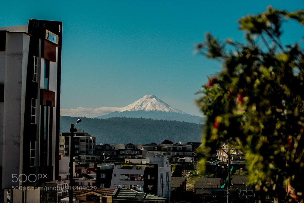 Canon EOS 60D sample photo. Cotopaxi photography