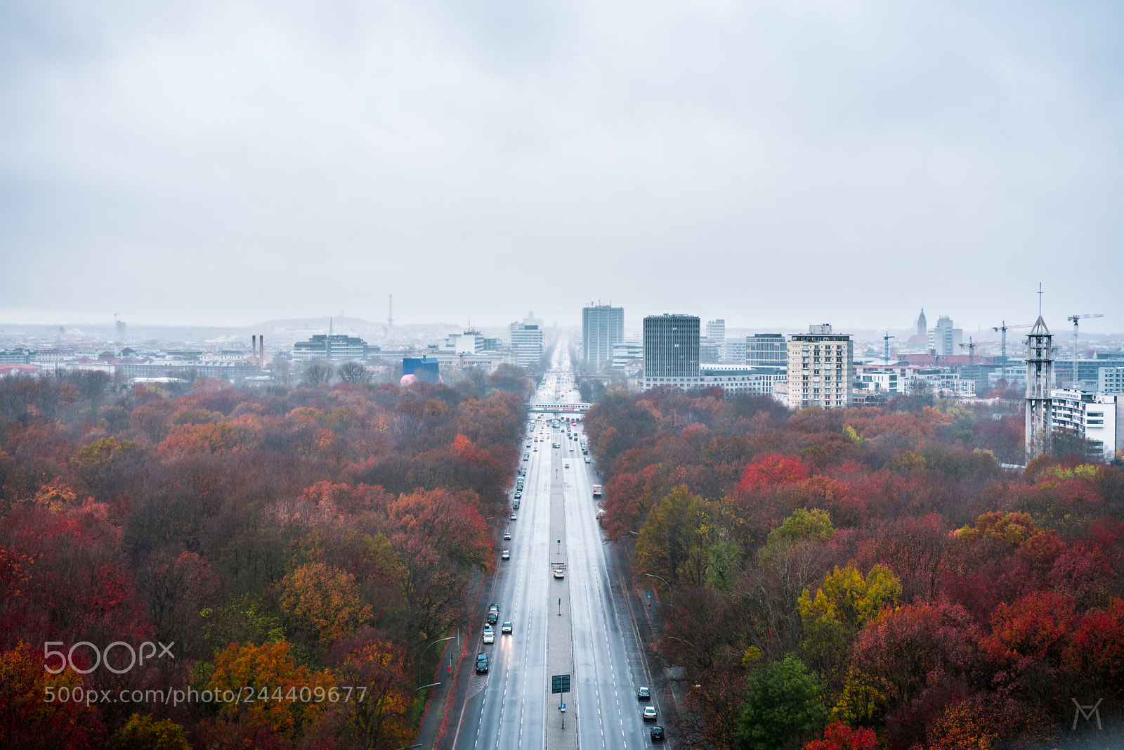 Nikon D500 sample photo. Road in berlin photography