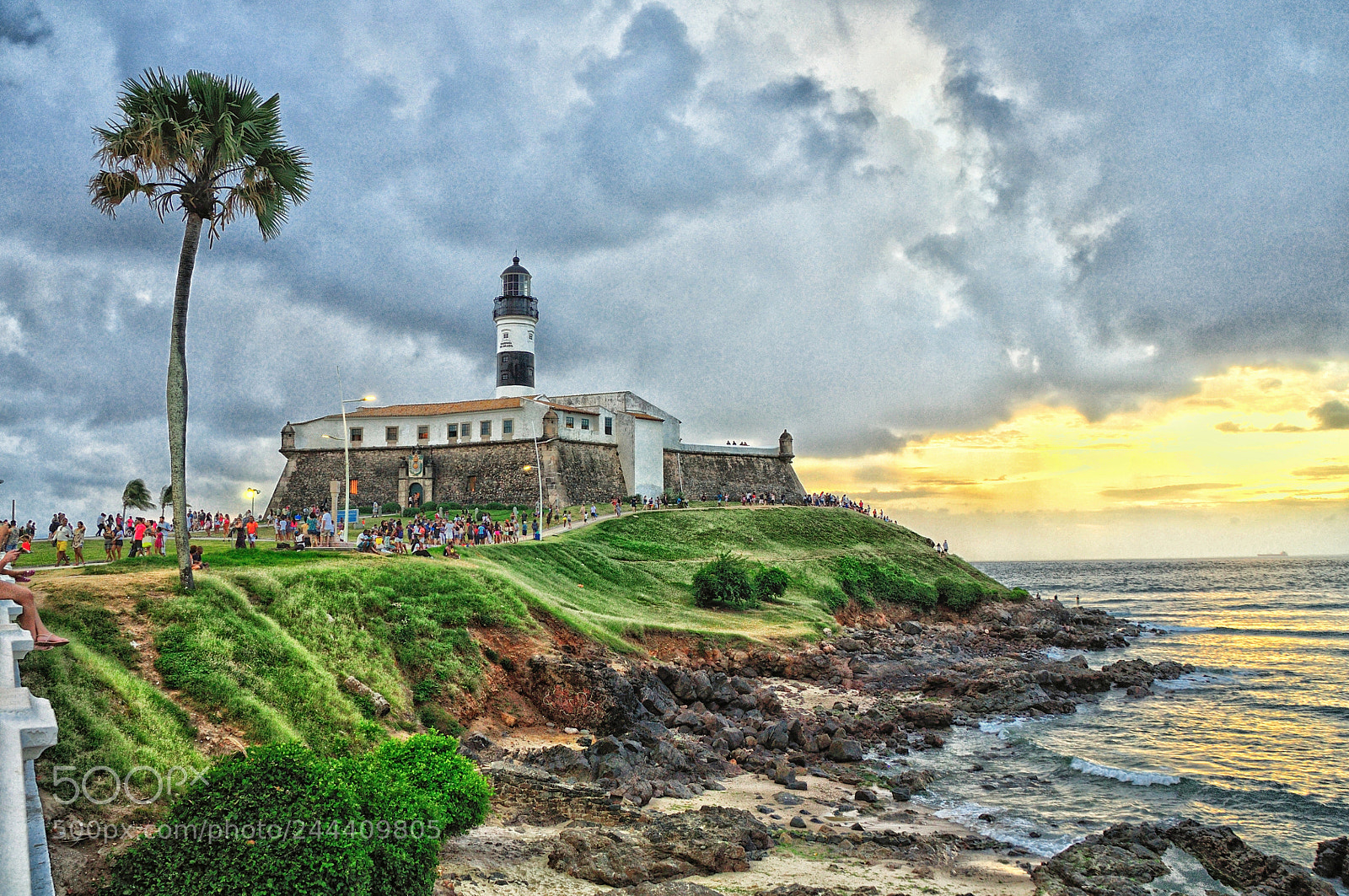 Nikon D5000 sample photo. Barra lighthouse in bahia photography