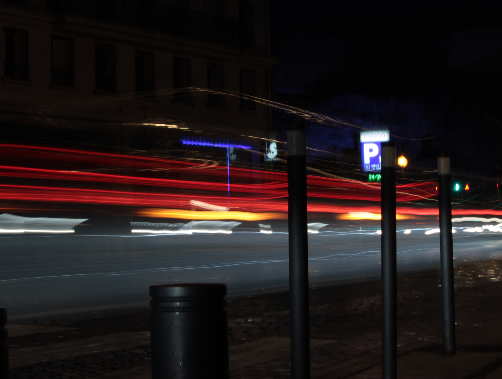 Canon EF-S 55-250mm F4-5.6 IS STM sample photo. Strange colors of time photography