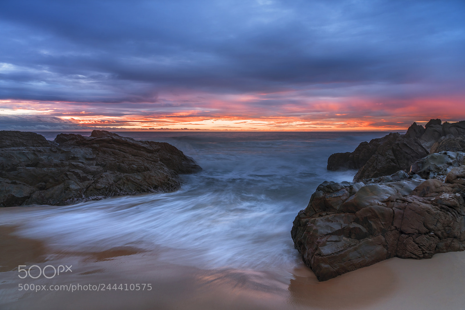 Sony a7R II sample photo. Dolphin beach sunrise photography