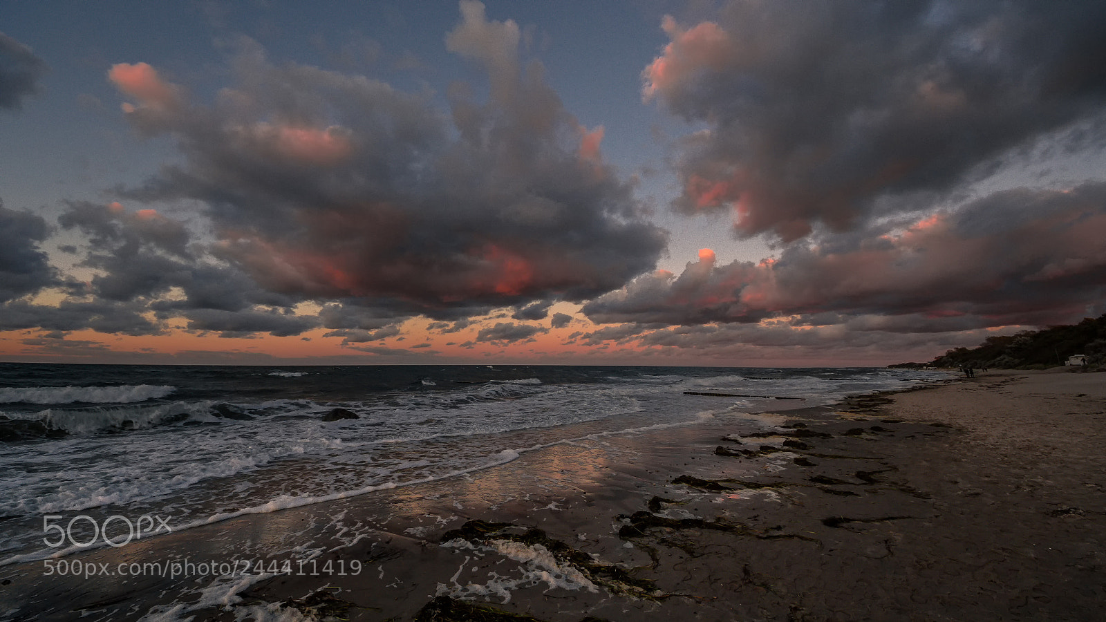 Canon EOS 60D sample photo. Ostsee sonnenuntergang photography