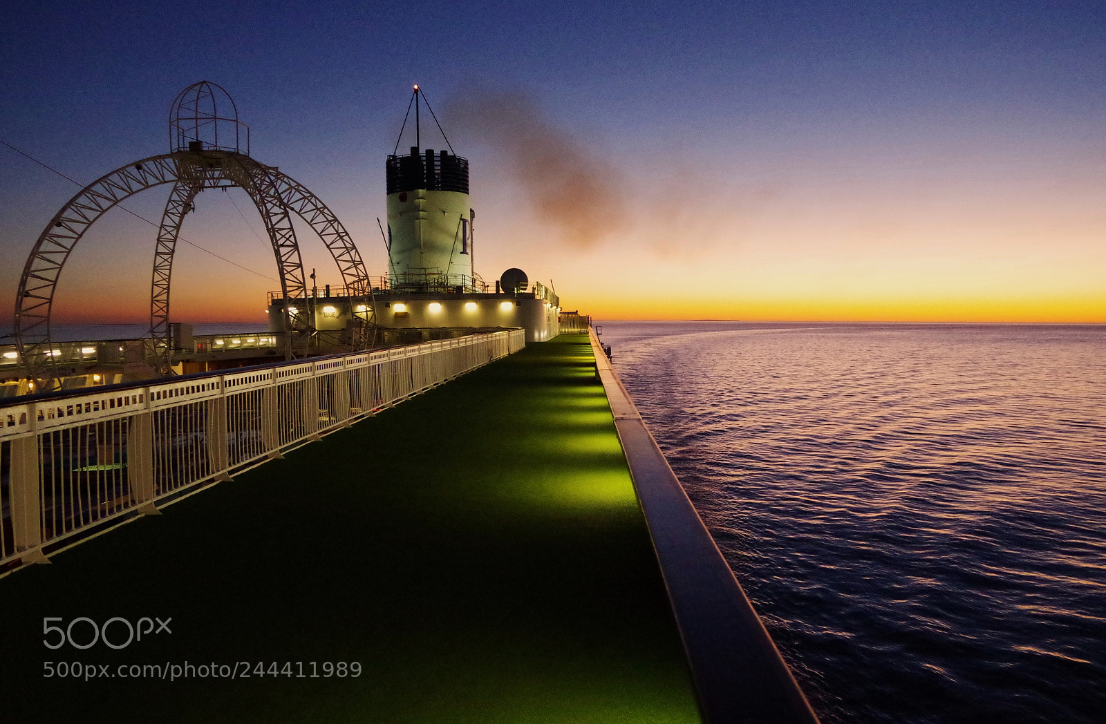 Pentax K-30 sample photo. Twilight cruising photography