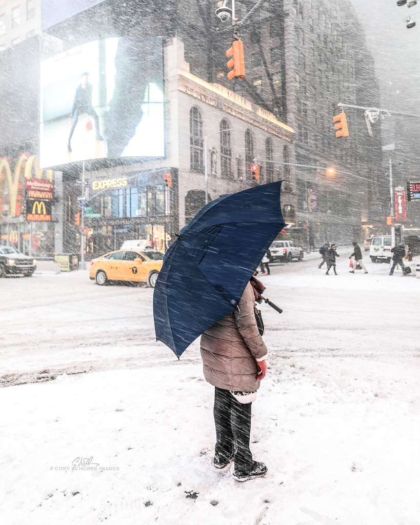 Waiting | Times Square, NYC by Cory Schloss Images on 500px.com