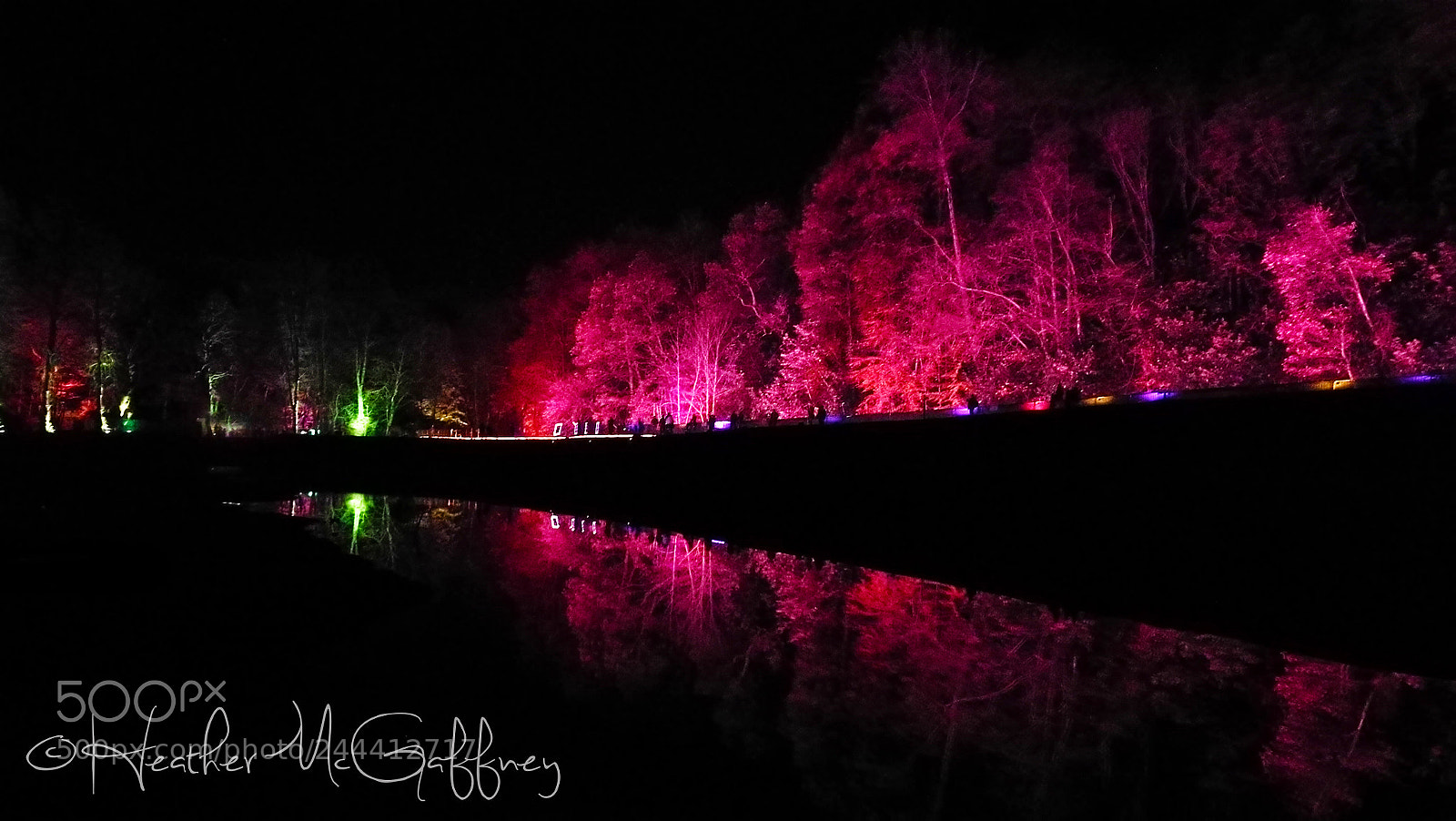 HUAWEI P9 sample photo. Winter lights photography