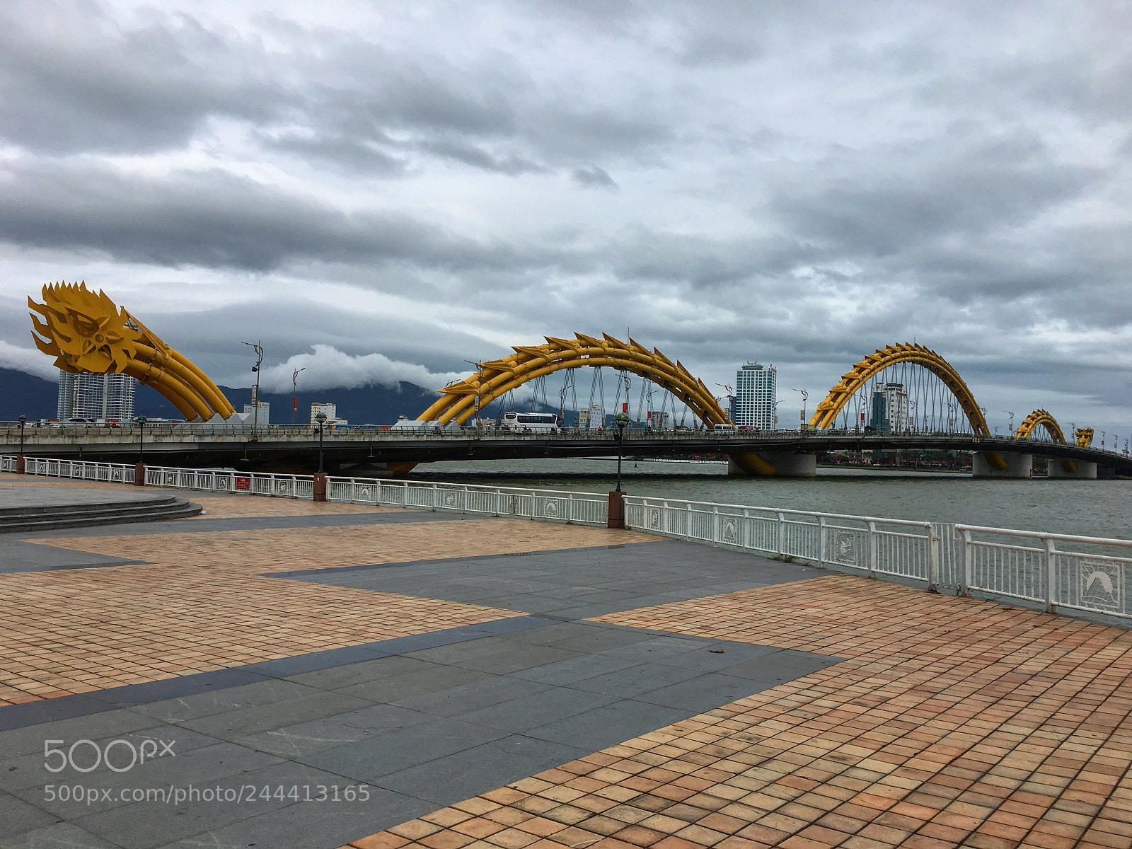 Apple iPhone 6s Plus sample photo. Dan nang dragon bridge photography