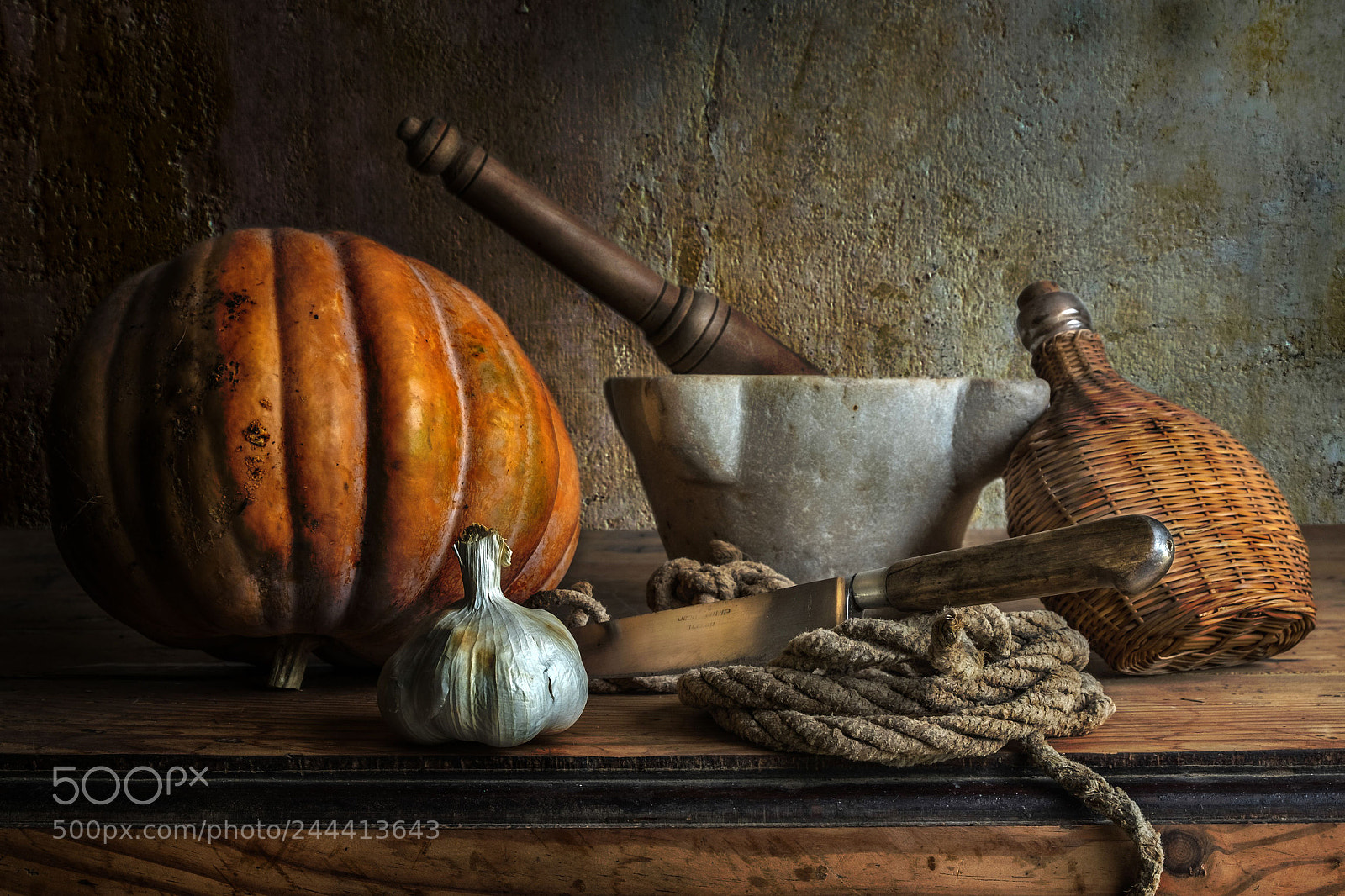 Fujifilm X-T1 sample photo. Still life with pumpkin photography