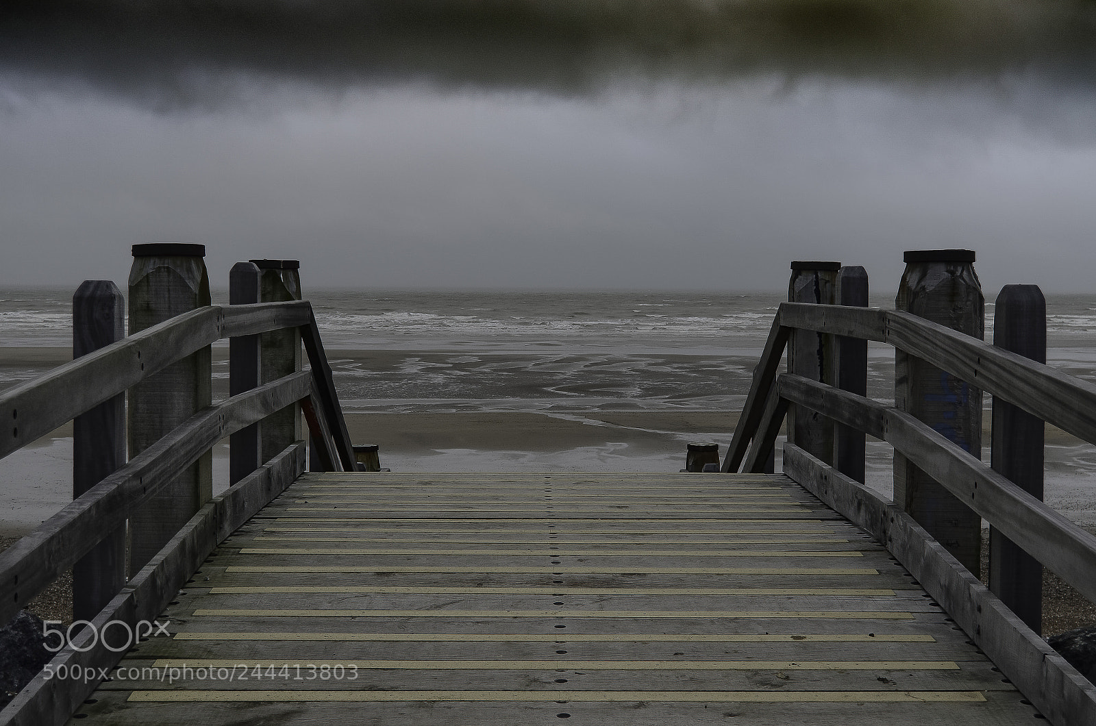 Nikon D5100 sample photo. Camber sands storm. photography
