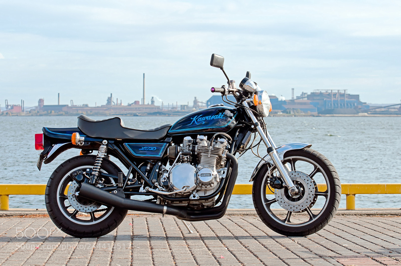 Nikon D90 sample photo. Kawasaki motorcycle photography
