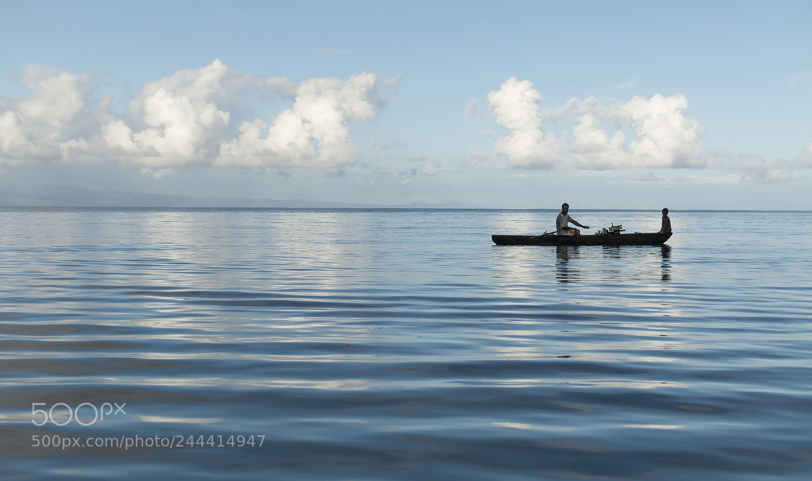 Nikon D300S sample photo. Fishermen on calm sea photography