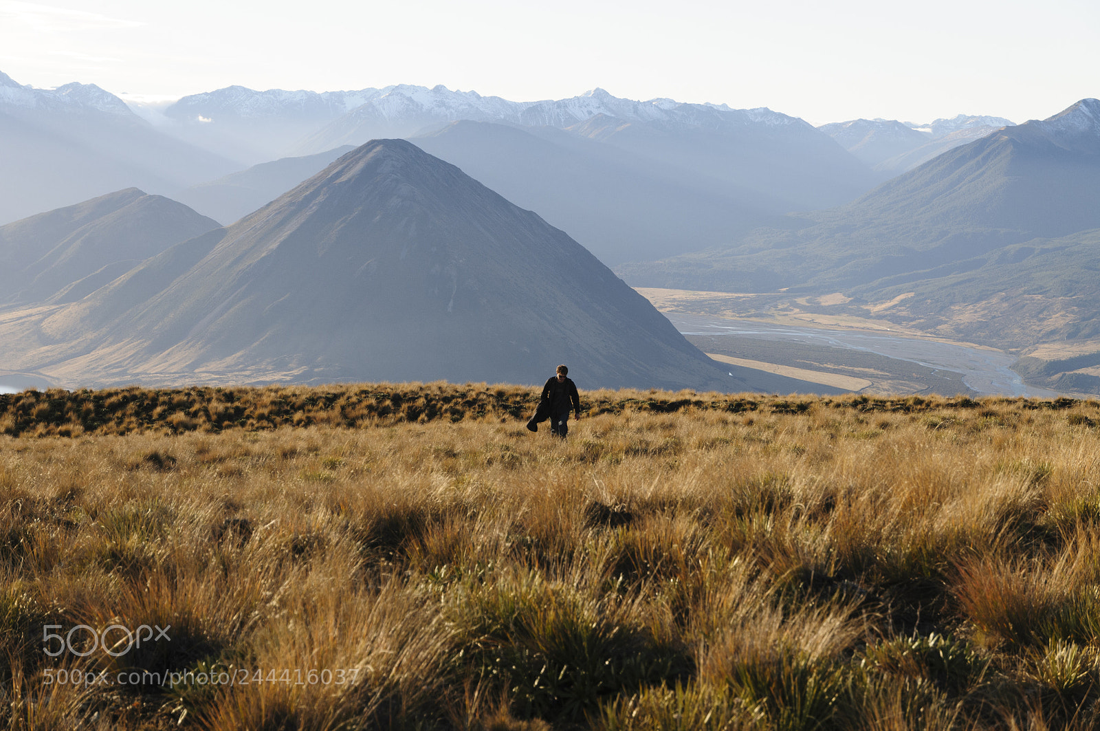 Nikon D300S sample photo. Hiking over arthurs pass photography