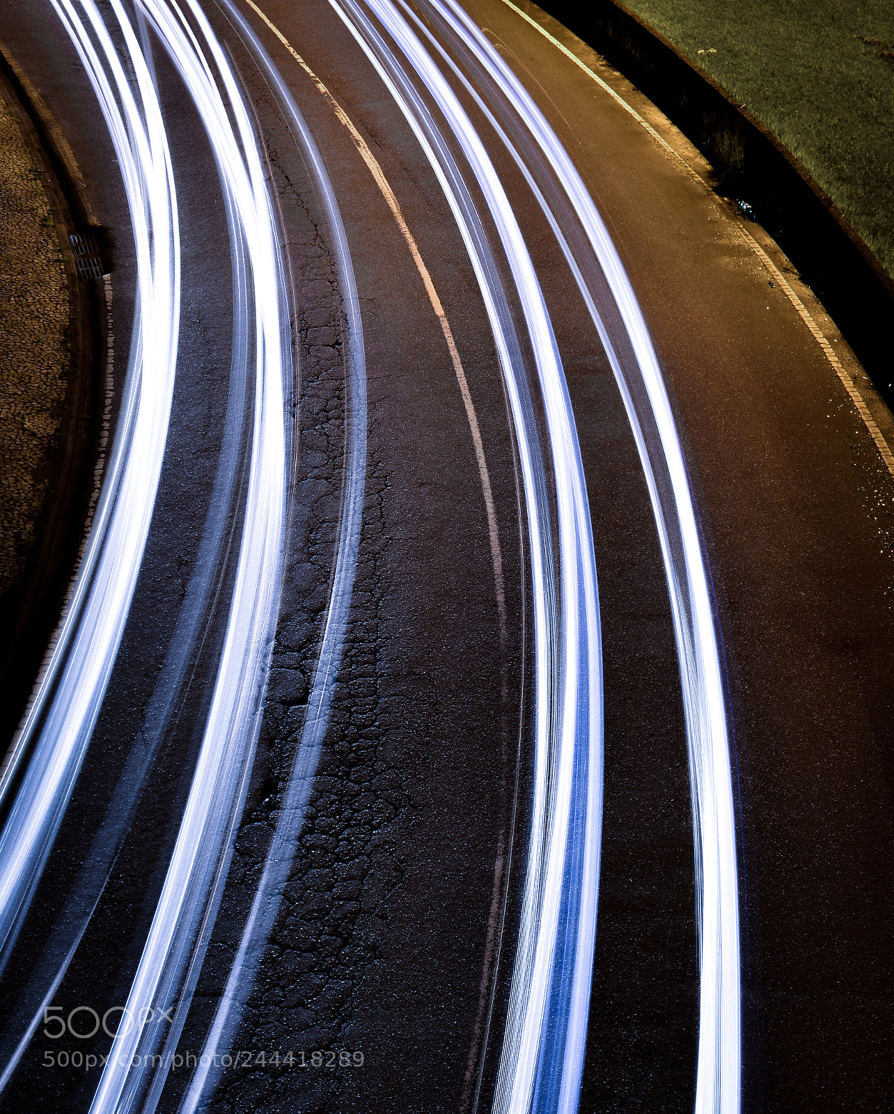 Nikon D3400 sample photo. Abstract lights photography