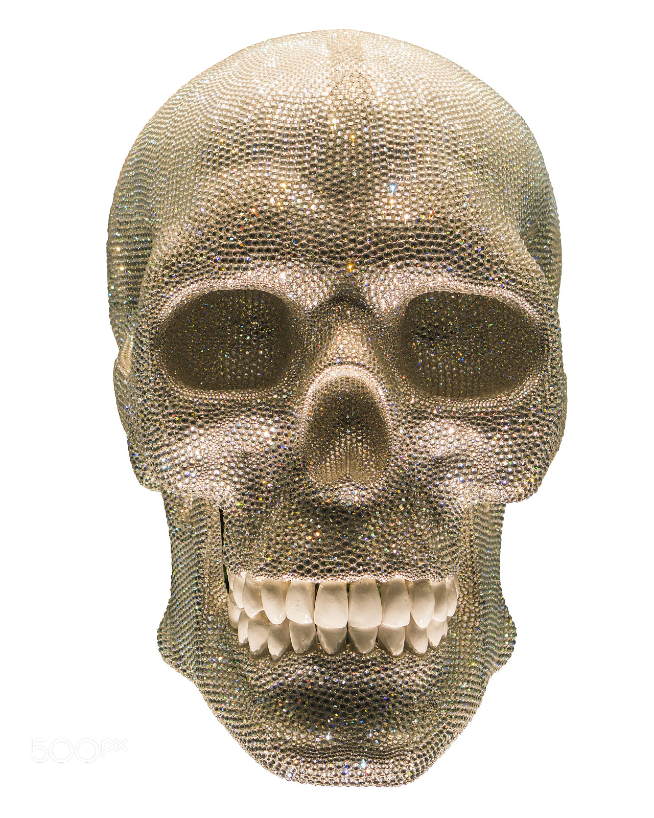 Sony a6300 sample photo. Isolated jewelry fashion skull photography