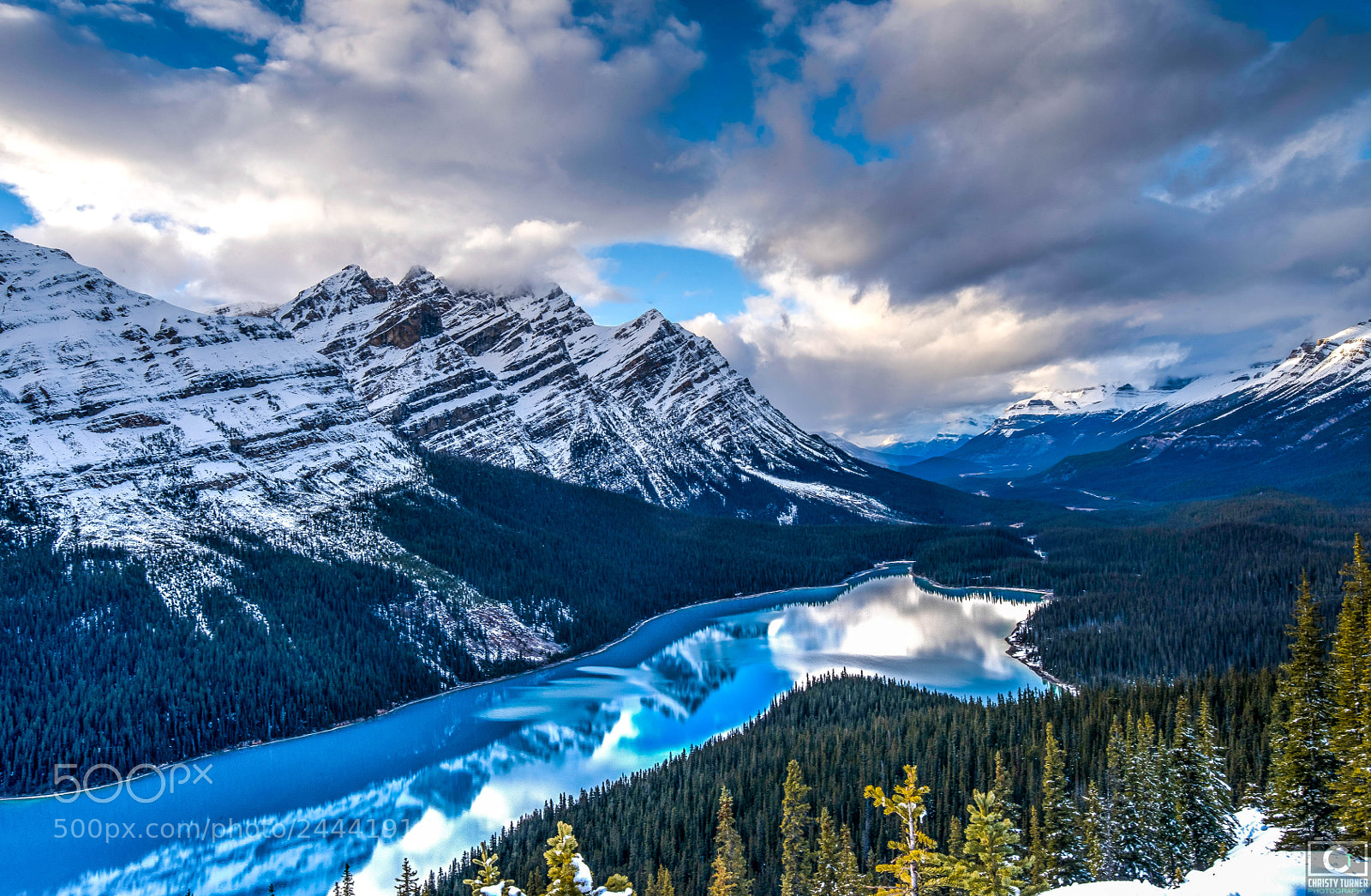 Nikon D810 sample photo. Peyto lake reflections photography