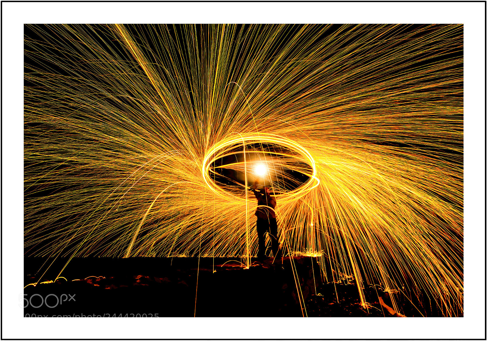 Nikon D800 sample photo. Spin with moon in photography