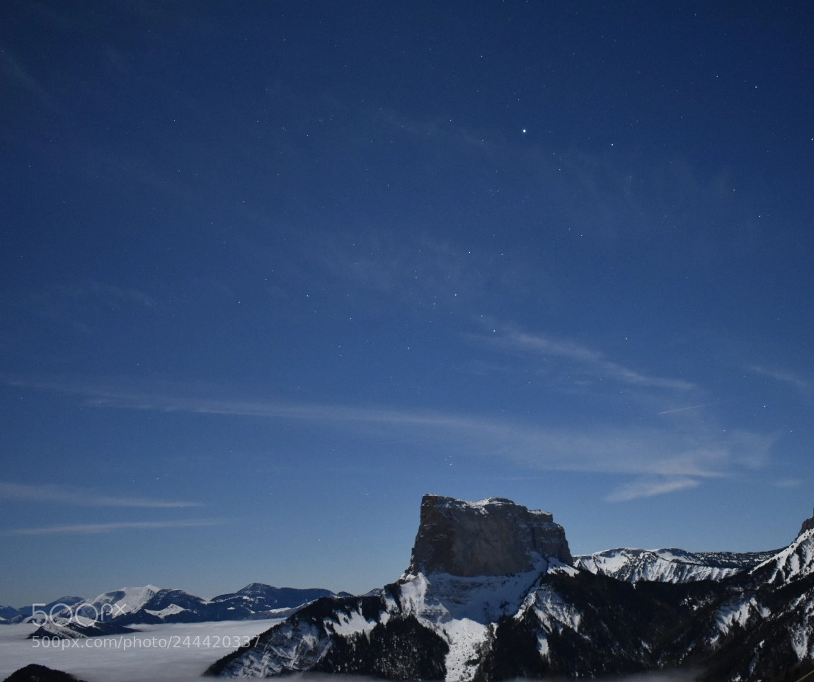 Nikon D3400 sample photo. Mont aiguille photography