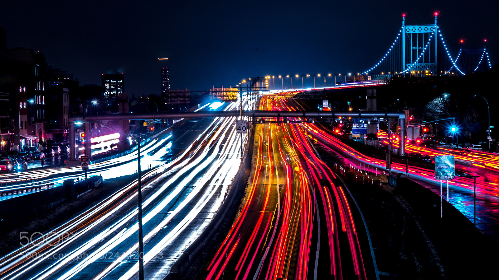 Panasonic Lumix DMC-GH4 sample photo. The triboro bridge from photography