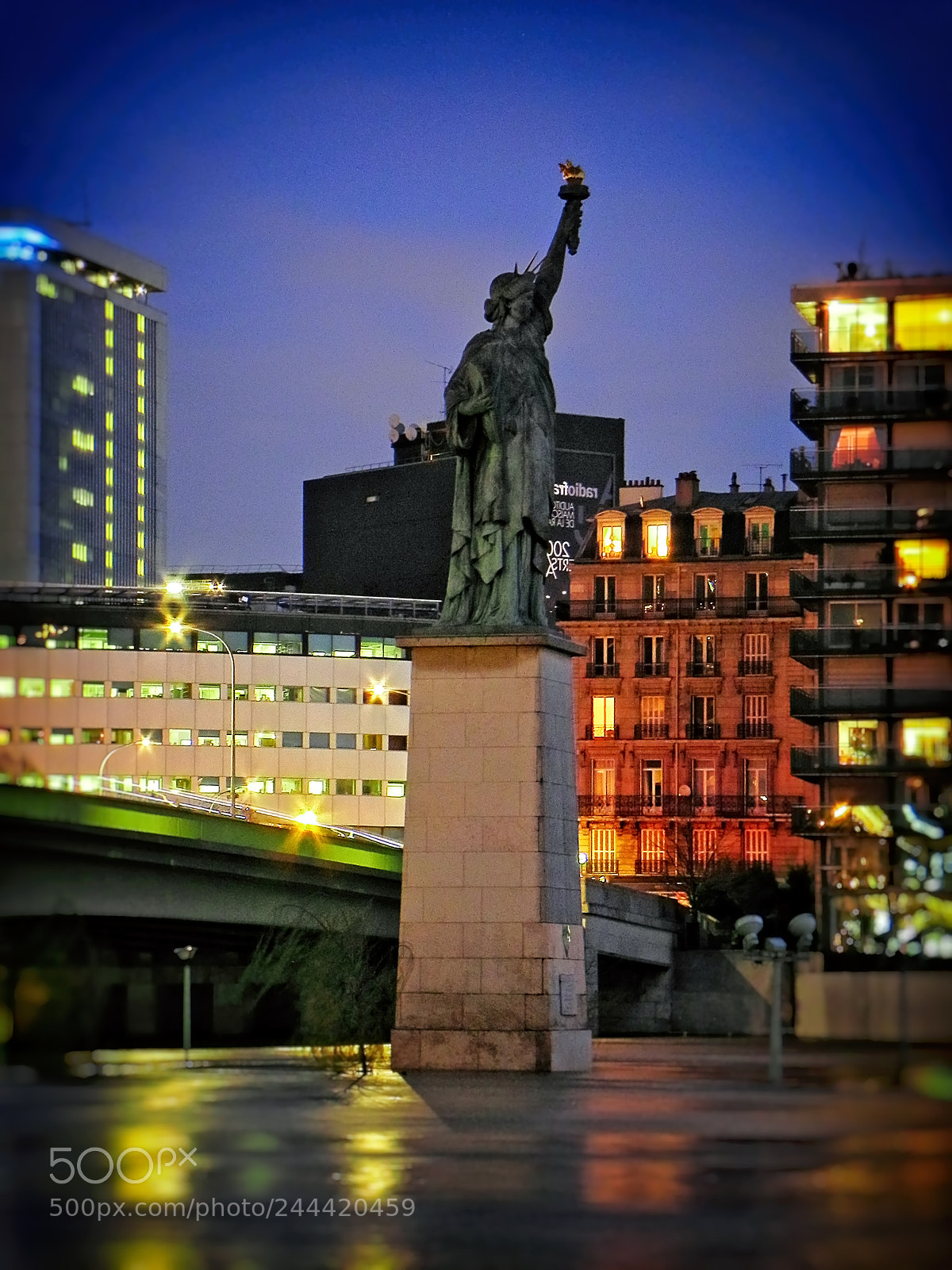 Nikon Coolpix P100 sample photo. Grenelle bridge photography