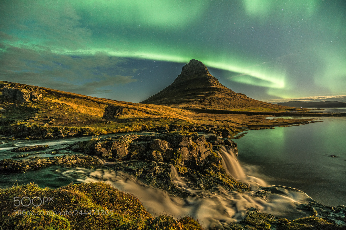 Sony a7R II sample photo. Kirkjufell aurora (of ) photography