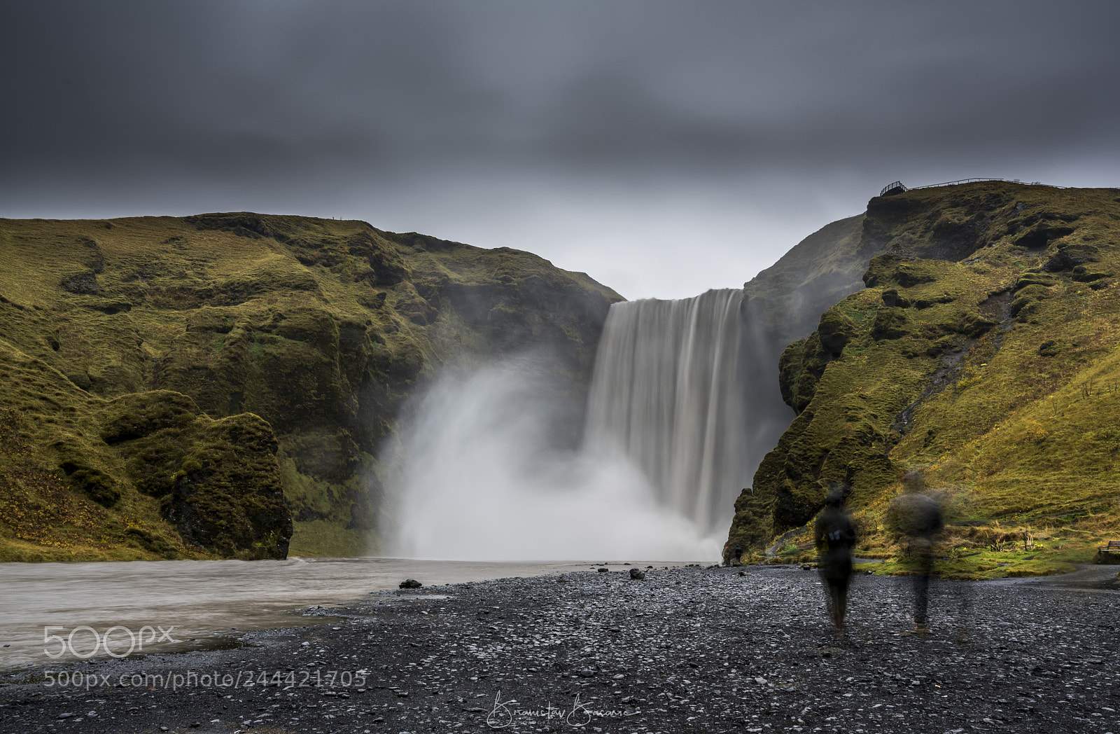 Sony a7R II sample photo. Skogafoss ghosts (of ) photography