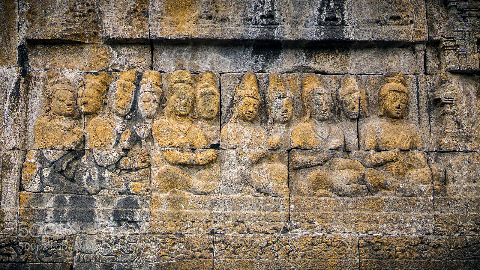 Sony SLT-A77 sample photo. Reliefs borobudur photography