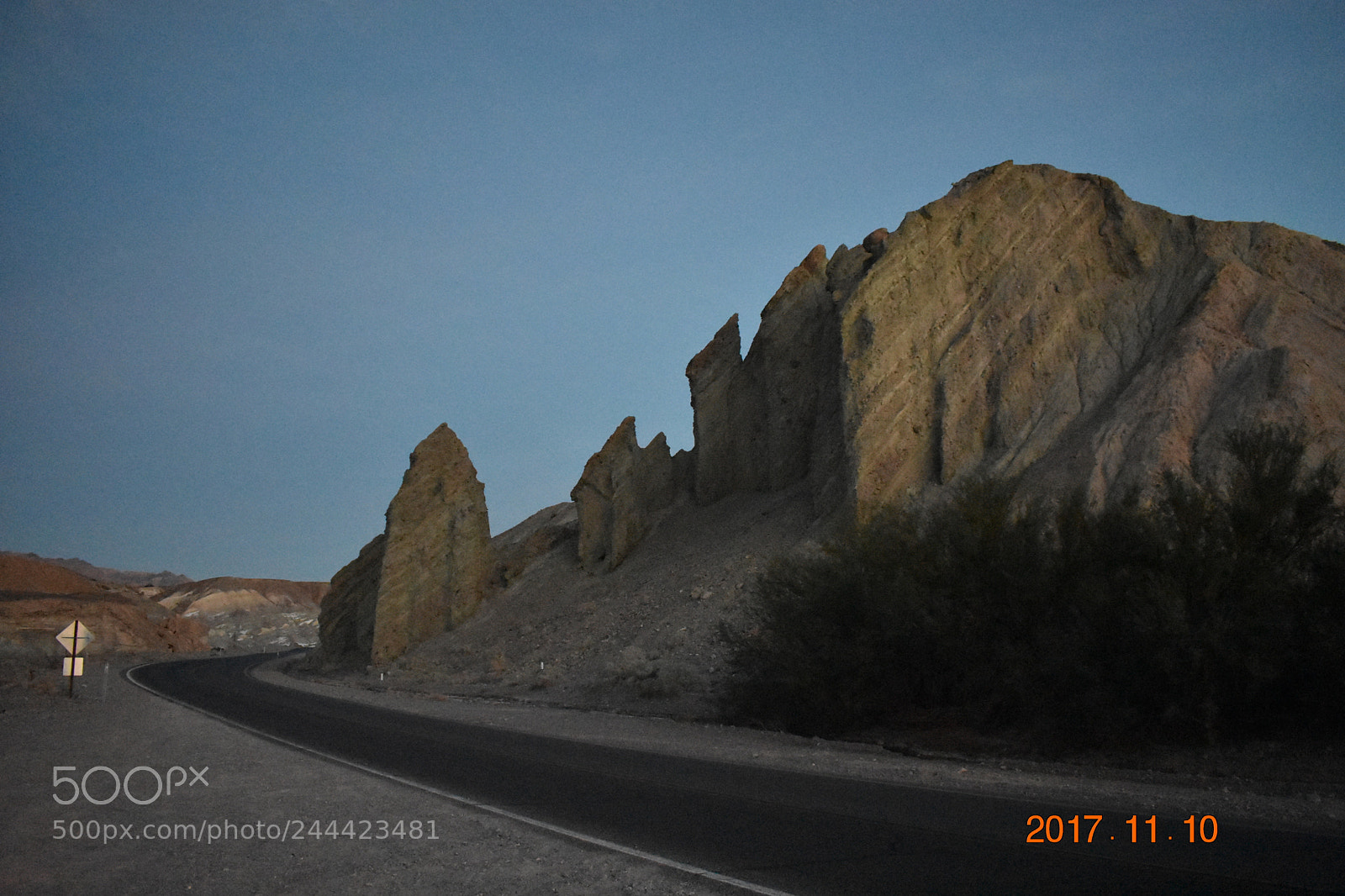 Nikon D3400 sample photo. Road to death valley photography