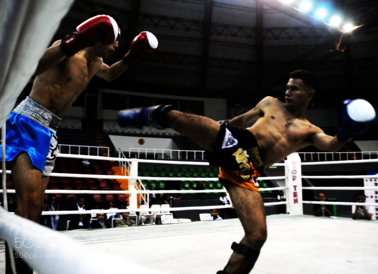 Nikon D300S sample photo. Muay thai photography