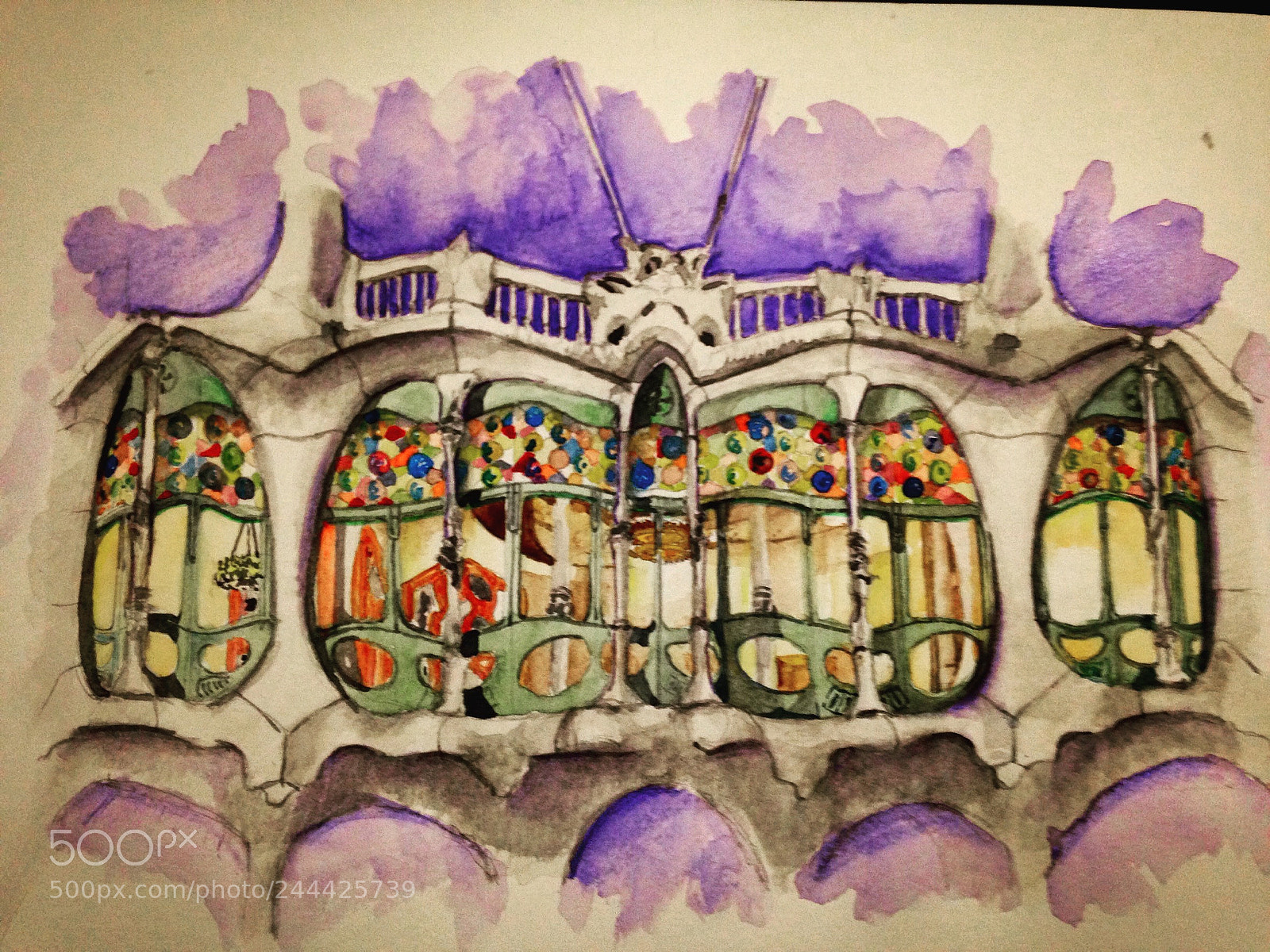 Apple iPhone 5c sample photo. Gaudi photography