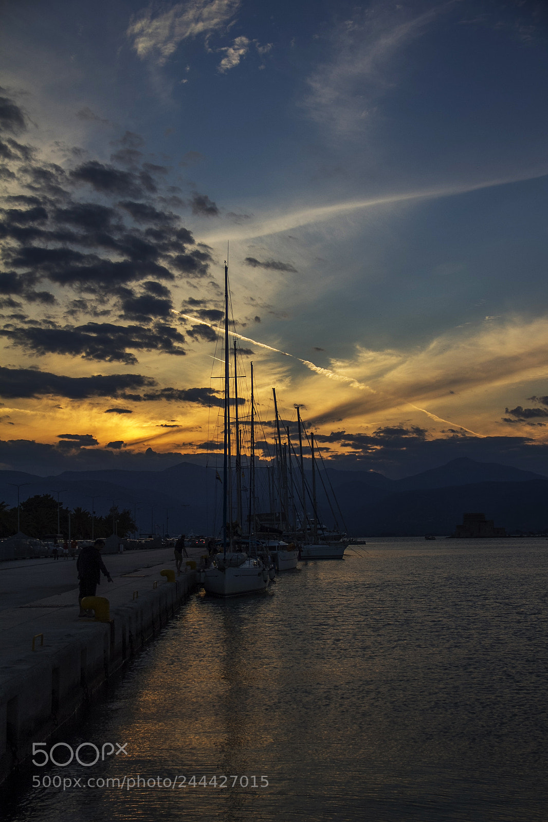 Canon EOS 60D sample photo. Sunset at nafplio photography