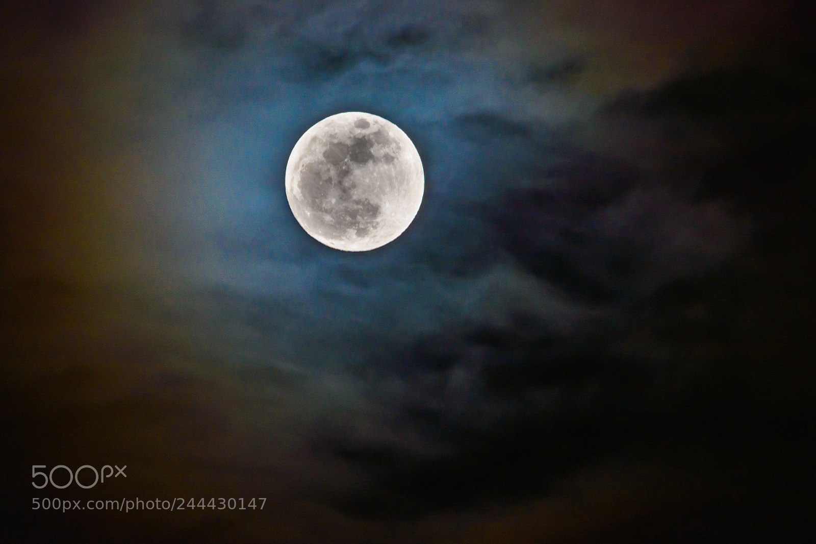 Nikon D7200 sample photo. January 2018 blue supermoon photography