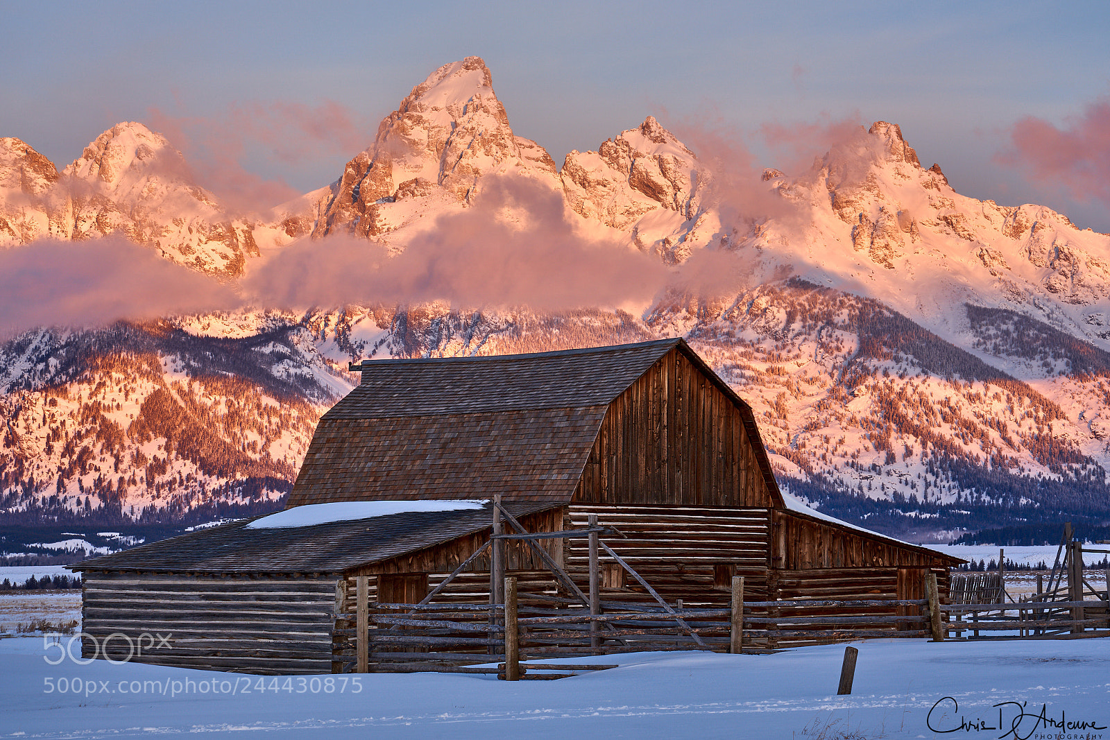 Sony a7R III sample photo. Grand teton winter photography