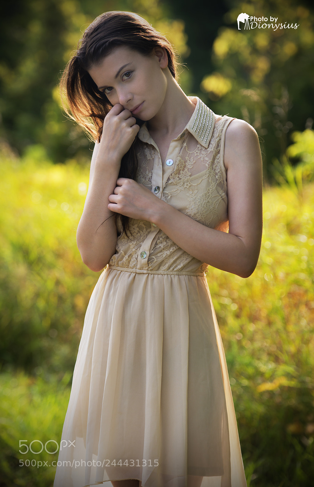 Nikon D610 sample photo. Tyna in the meadow photography