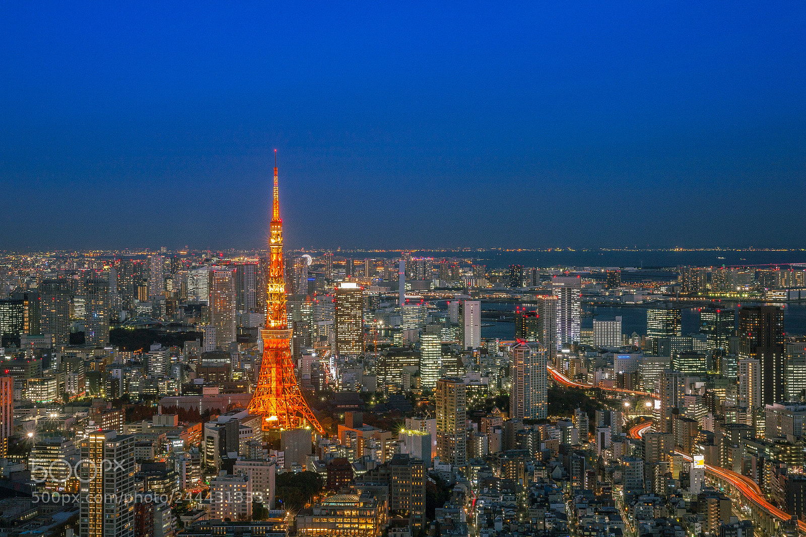 Canon EOS 5D sample photo. Tokyo landscape photography