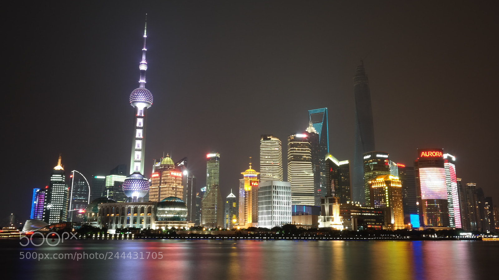 Samsung NX300 sample photo. Shanghai skyline photography