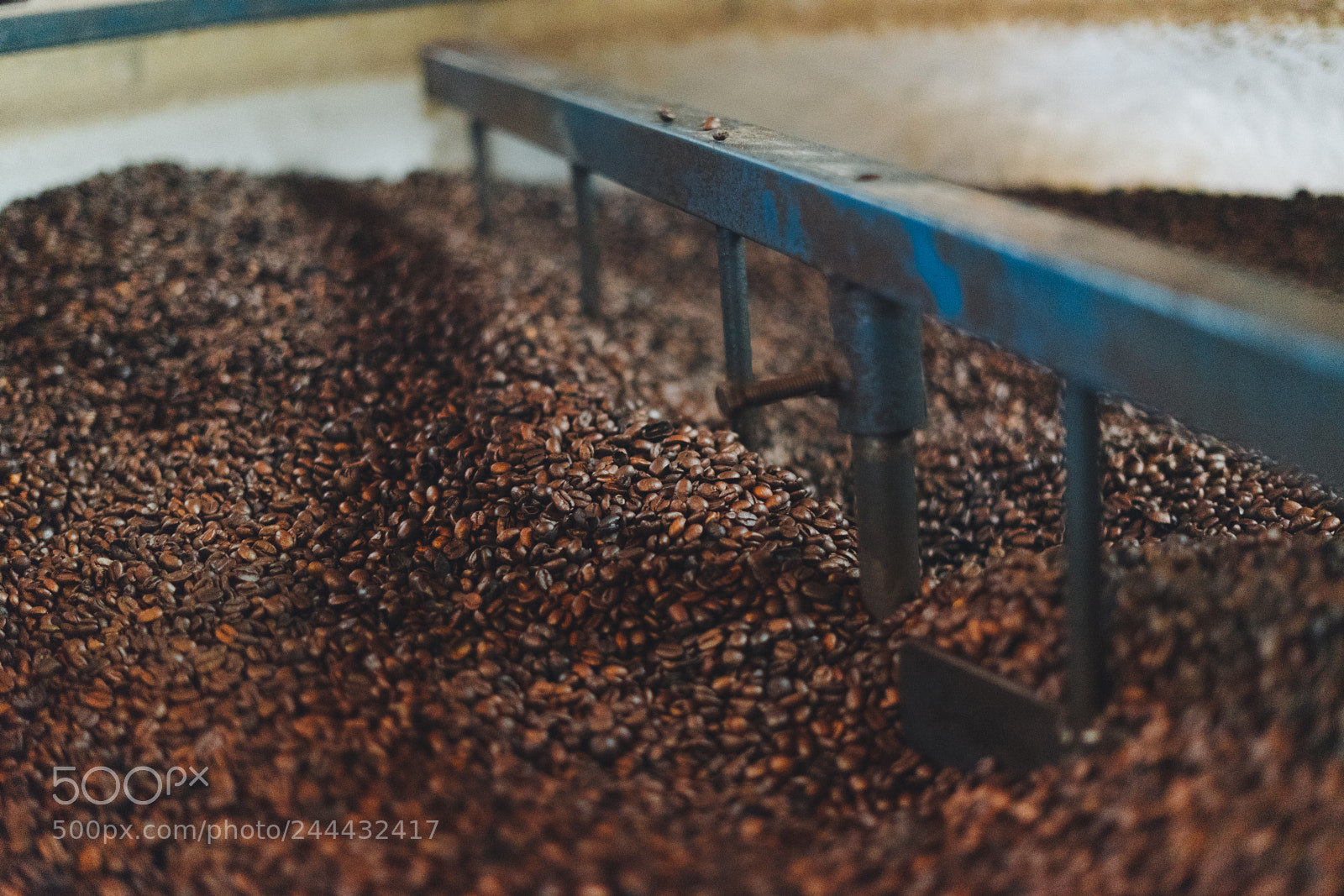 Sony a7 II sample photo. Coffee roaster photography