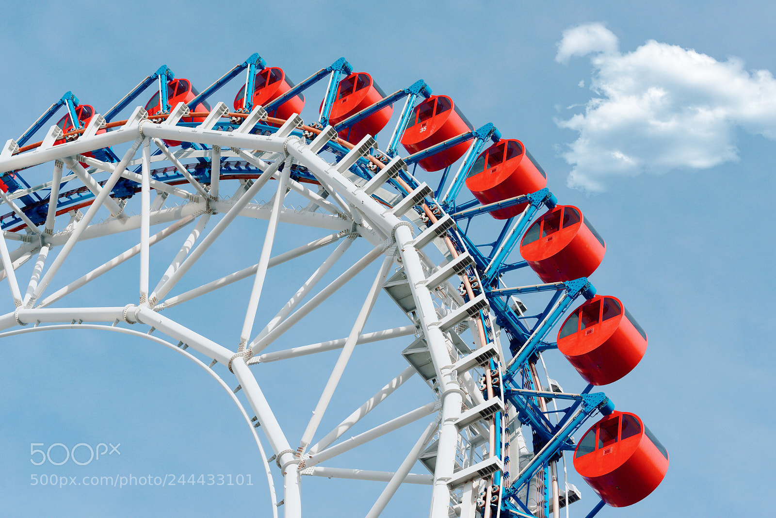 Nikon D800 sample photo. Ferris wheel photography