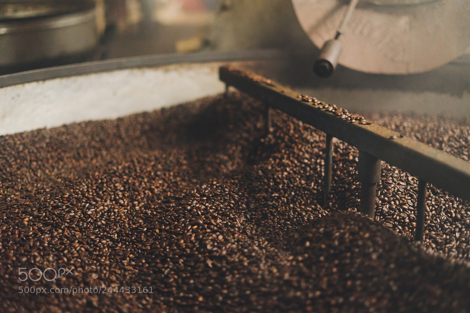 Sony a7 II sample photo. Coffee roaster photography