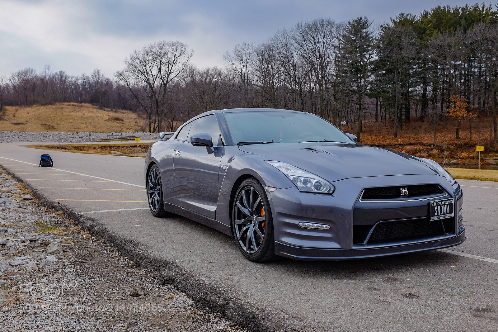 Fujifilm X100T sample photo. Nissan gtr photography