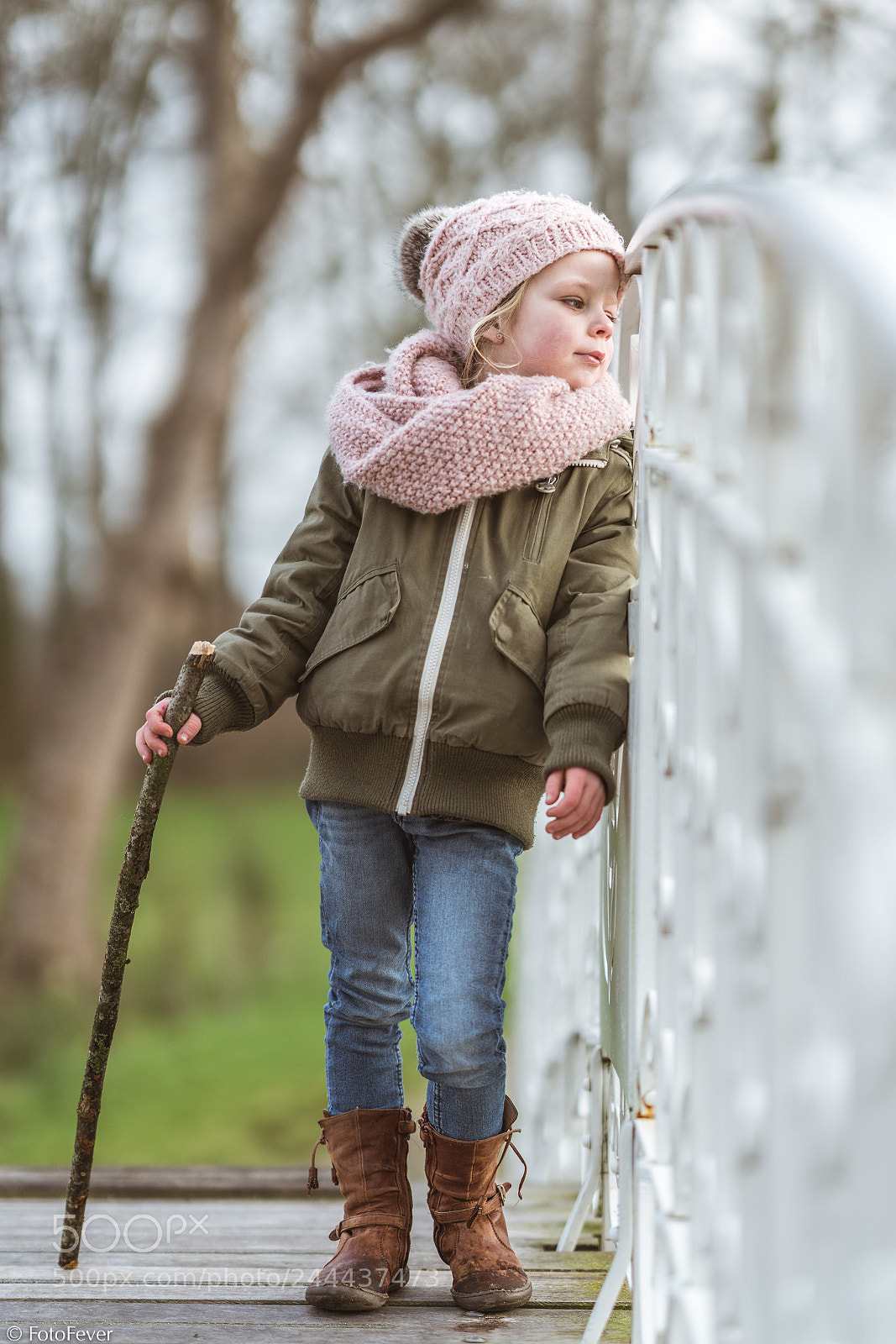 Sony a7R III sample photo. Staring on a bridge photography