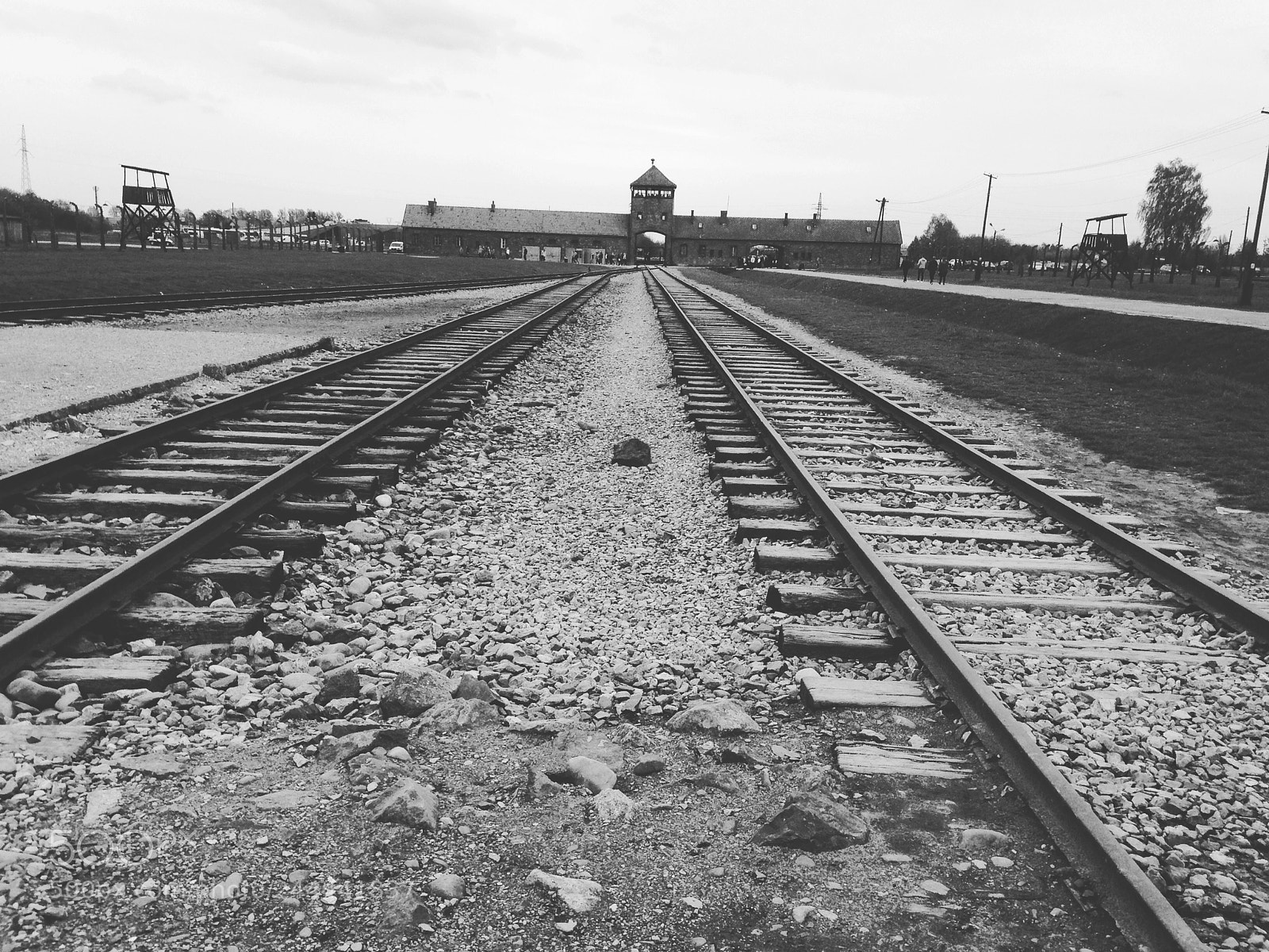 Apple iPhone 5 sample photo. Auschwitz photography