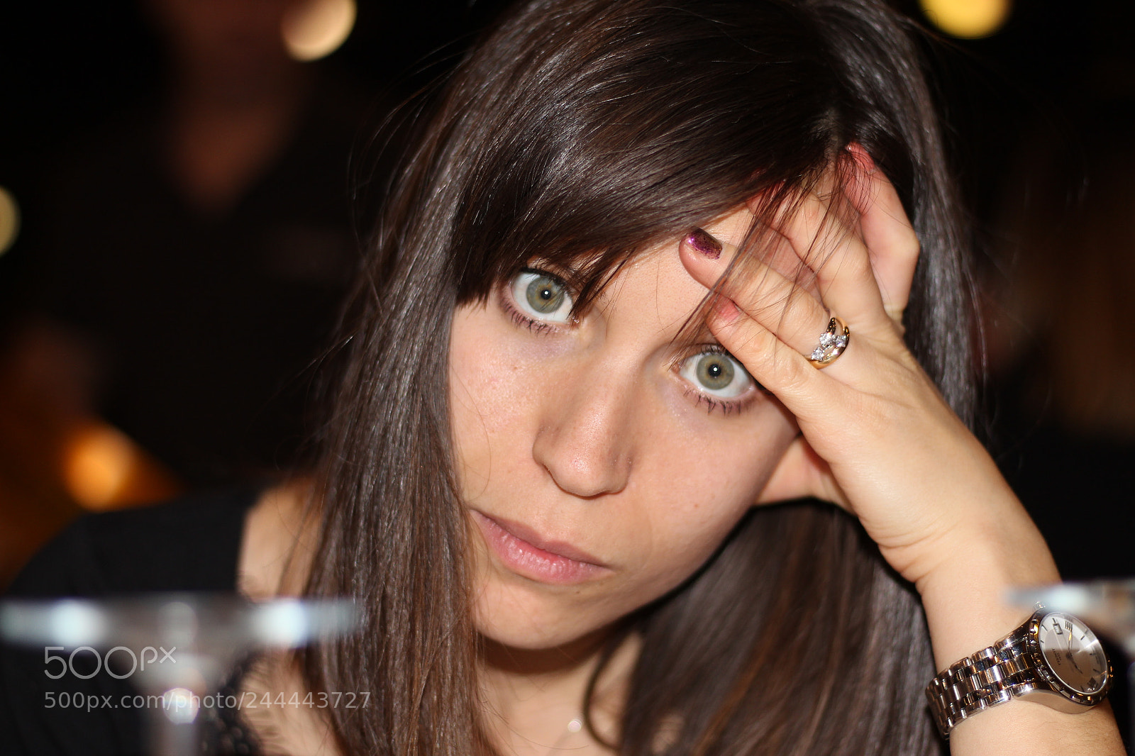 Canon EOS 1300D (EOS Rebel T6 / EOS Kiss X80) + Canon EF 50mm F1.8 STM sample photo. Green eyes photography