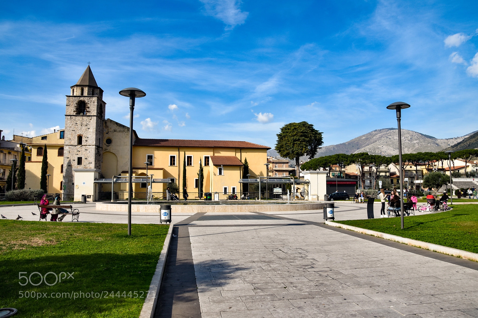Nikon D3400 sample photo. Piazza municipio fondi italy photography