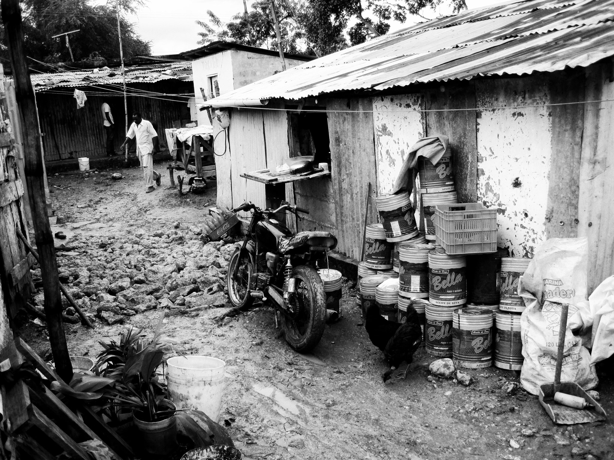 Canon PowerShot SD1200 IS (Digital IXUS 95 IS / IXY Digital 110 IS) sample photo. Dominican town photography