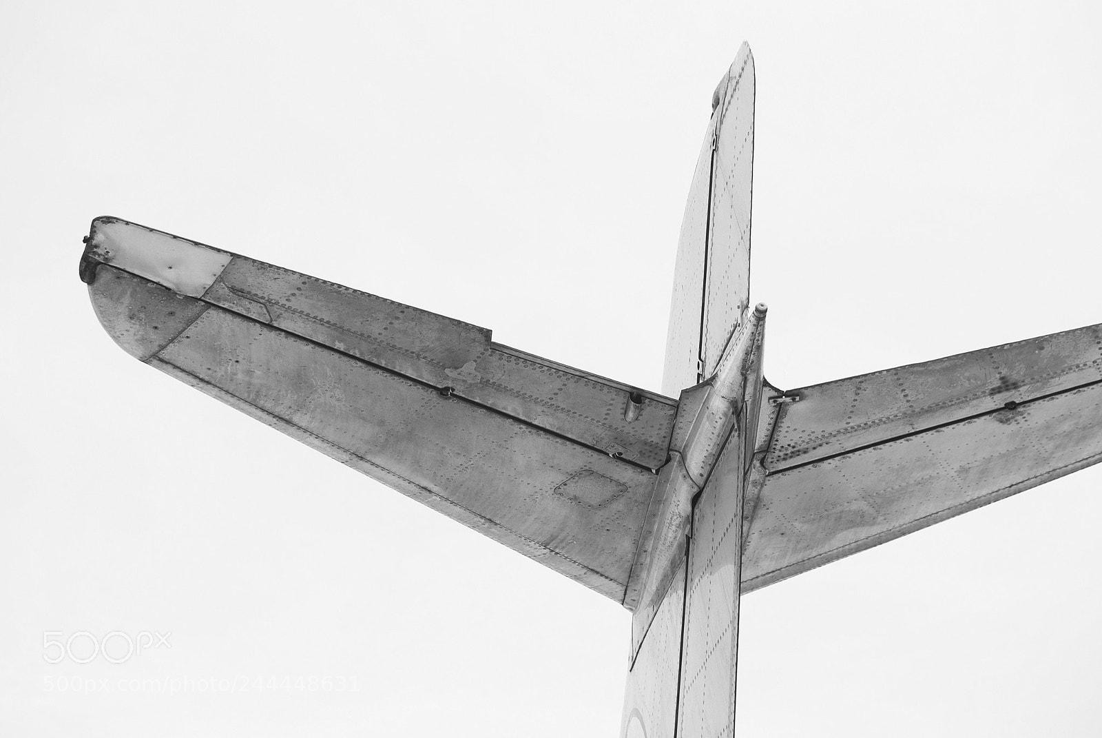 Nikon D3000 sample photo. Tailplane photography