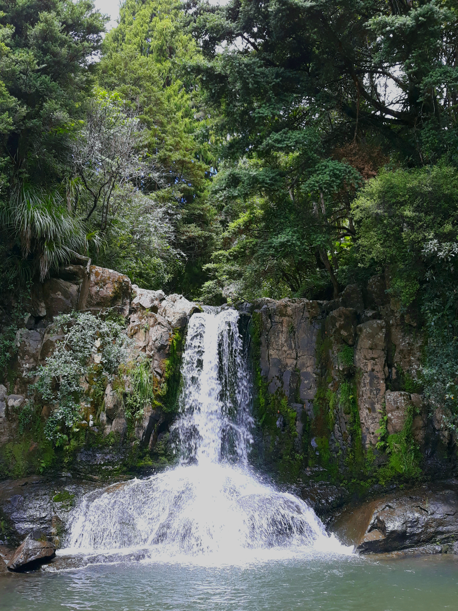 Samsung Galaxy J5 Pro sample photo. Waiau falls, coromandel photography