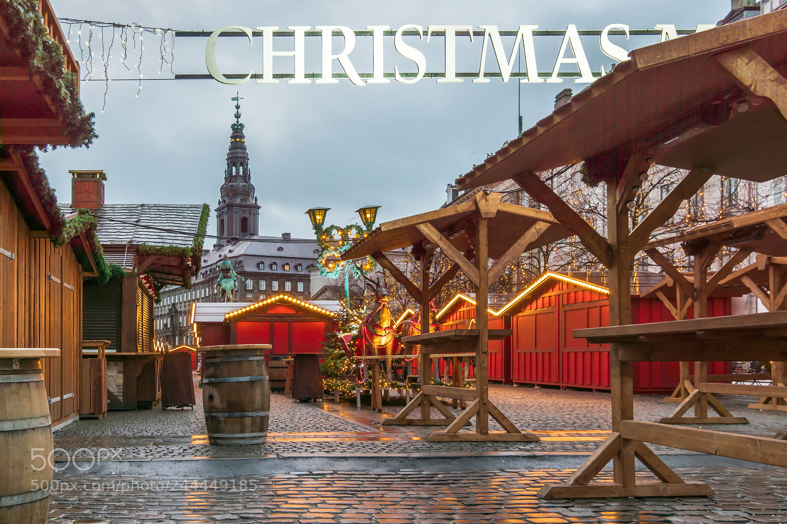 Sony Alpha NEX-7 sample photo. Christmas market at amagertorv photography